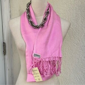 PASHMINA SHAWL/WRAP- Beautiful Pink Shawl/Wrap. Perfect for Cool Weather…